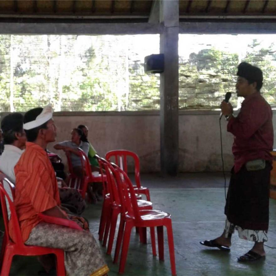 Kelompok Rumah Tangga Miskin di Desa Tamanbali Diberi Pelatihan