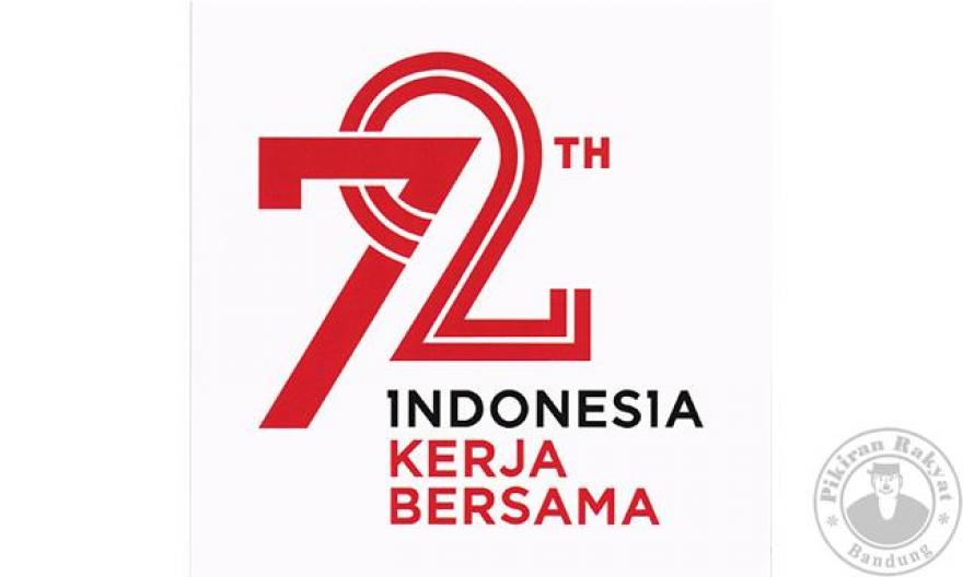 Mengusung Indonesia Kerja Bersama, Ini Tema dan Logo HUT ke-72 RI